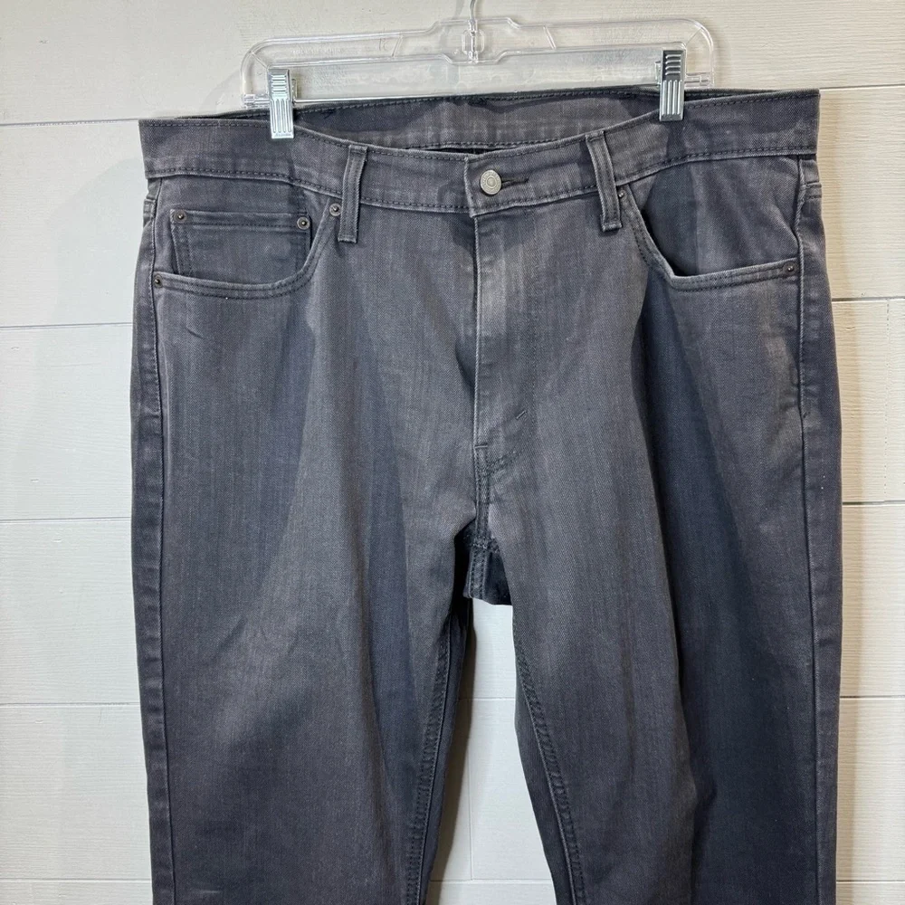 Levi's | Mens Dark Gray Straight Leg Jeans Size 38 x 30